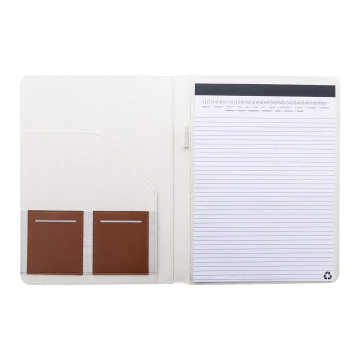 recycled canvas document folder - AP808295 (ANDA#00)